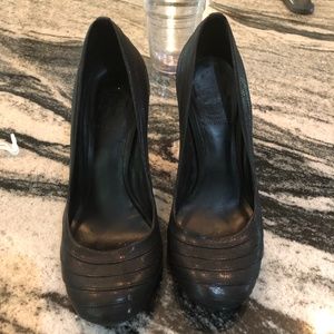 Tory Burch Gunmetal Heels